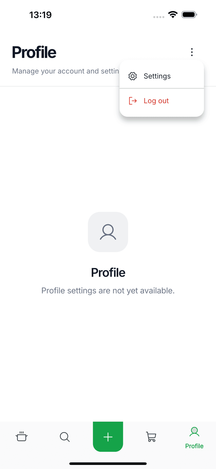 Step 1: Navigate to Profile
